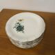 Set of 10 Antique Dessert Plates Digoin & Sarreguemines - Model