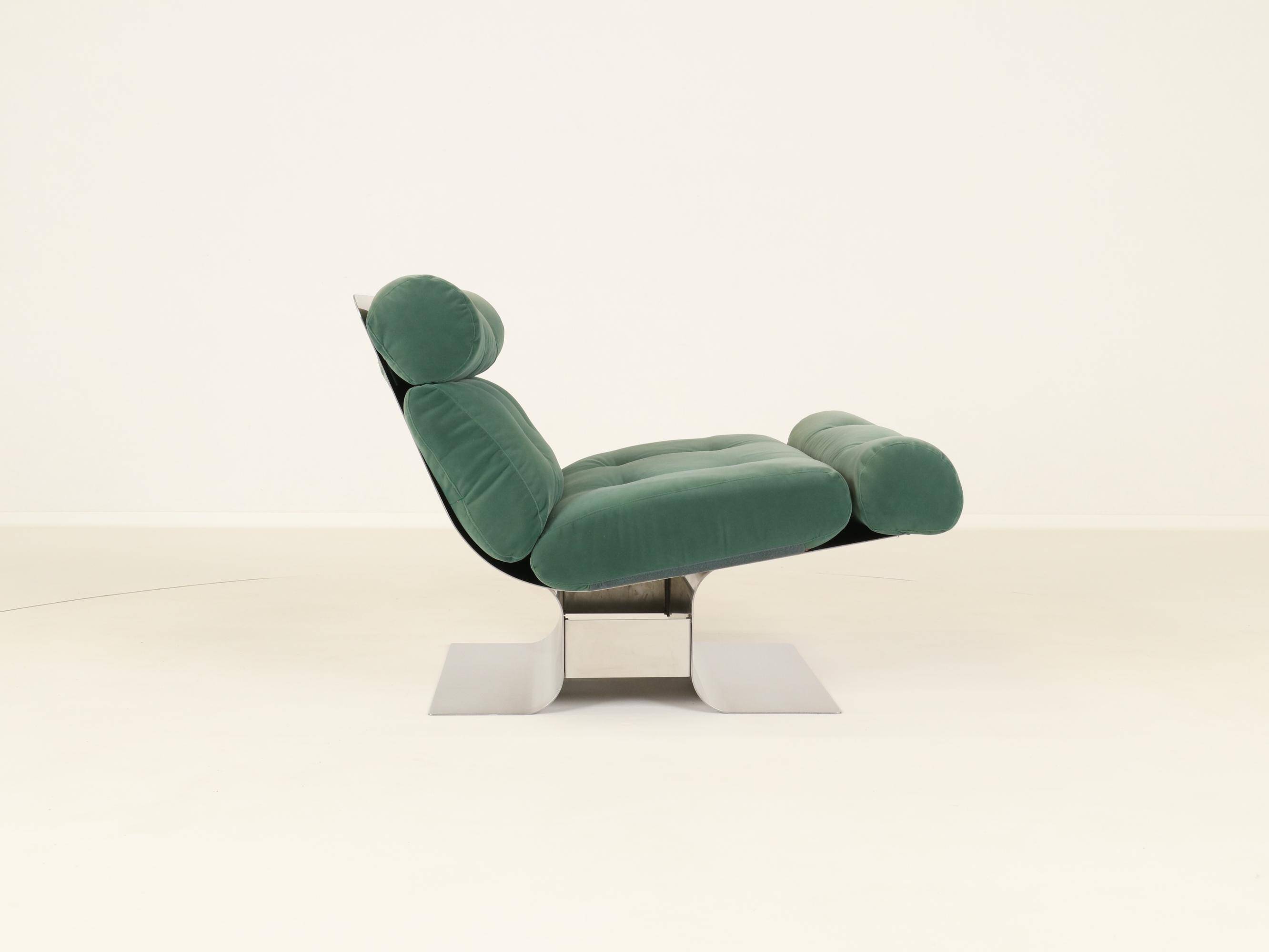Rare Lounge Chair by François Monnet for Kappa, France, 1970s