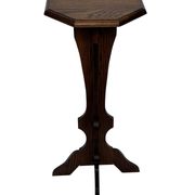 Vintage Plant Stand Side Table Oak Design minimalist