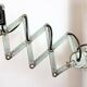 Green Industrial Scissor Wall Lamp from Elektroinstala, 1960s