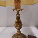 Louis xv style table lamp in bronze