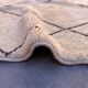 Moroccan rug Beni M'Rirt white - 224 x 294 cm
