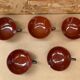 Series 5 mugs hbcm ceramic brown vintage #b283