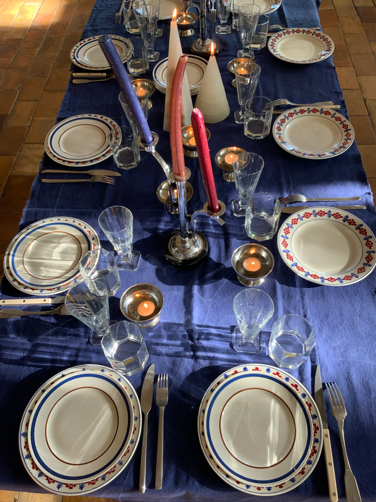Ironstone plates