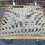 Cesca model design chair with armrests chrome version
