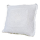 Retro crochet cushion
