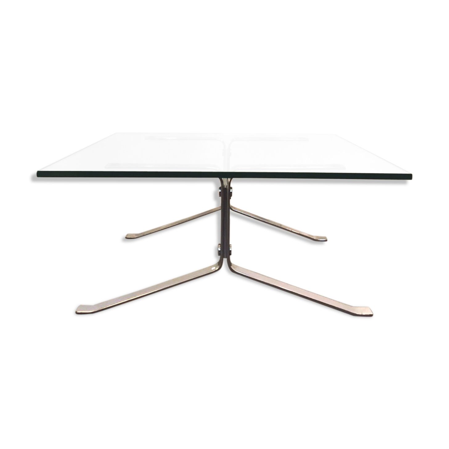 1963 Olivier Mourge's Jocker Glass Coffee Table