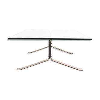1963 Olivier Mourge's Jocker Glass Coffee Table
