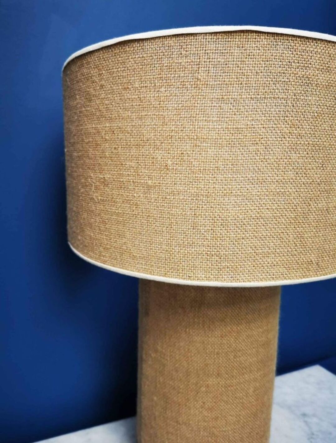 Linen canvas lamp