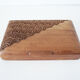 Antique chiseled wooden box
