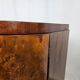 Pair of Art Decò bedside tables in walnut and thuja