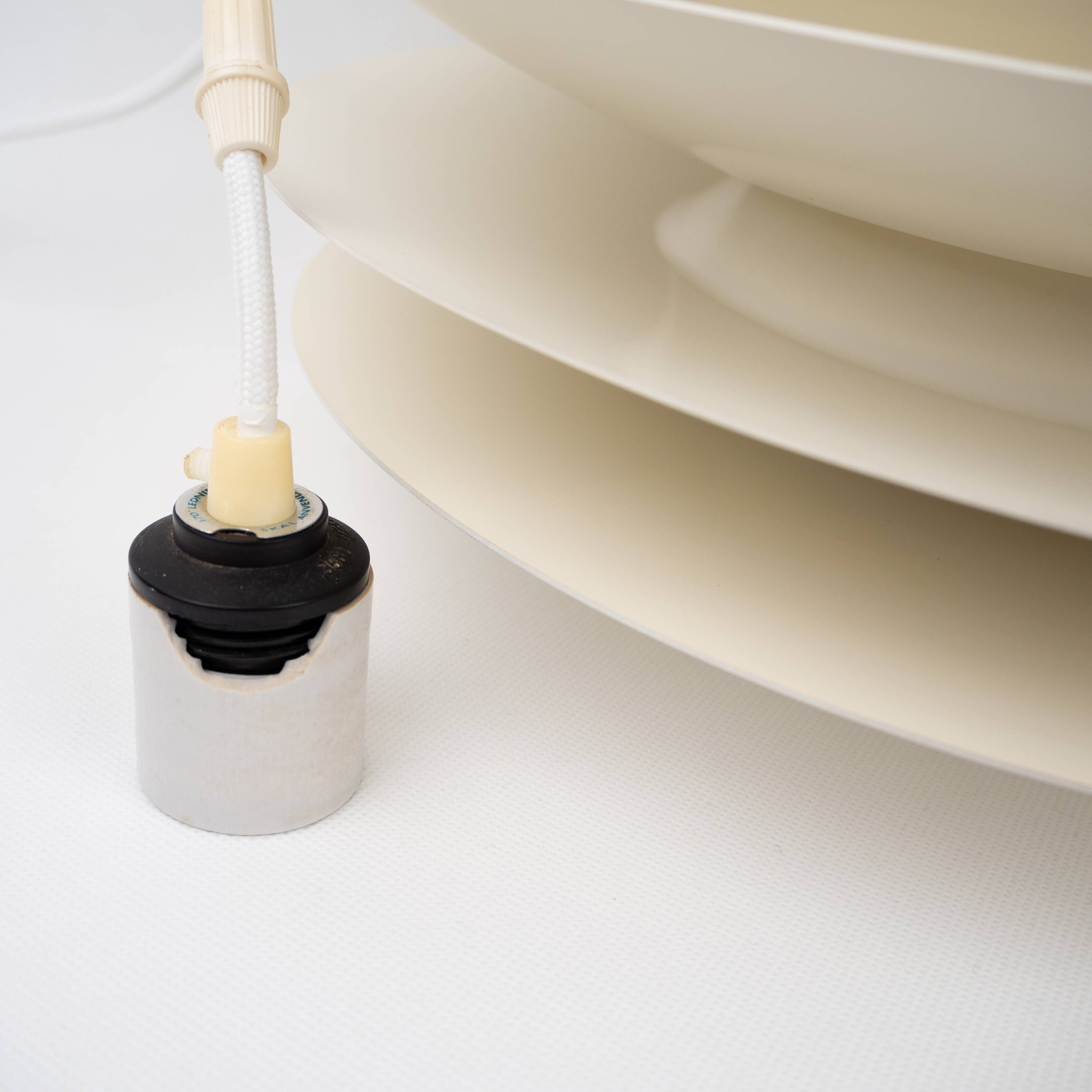 Danish vintage pendant lamp Verona by Svend Middelboe, Nordisk Solar, 1962