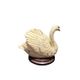 Set of two sculptures representing swans by Guiseppe Armani