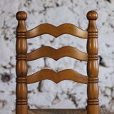 Set of 6 Dudouyt style chairs, 1950