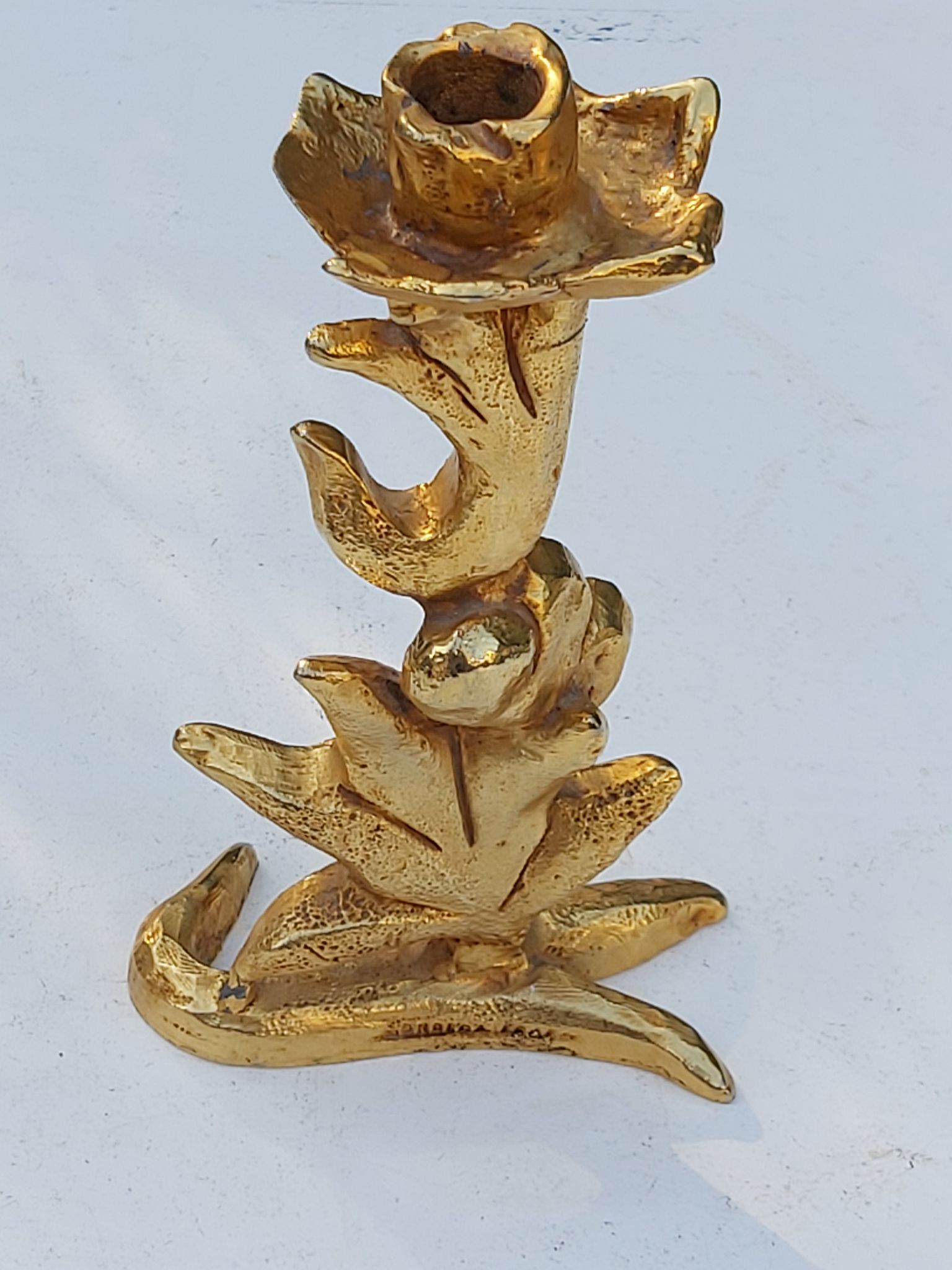 Pair of candlesticks Georges Mathias edition Fondica France