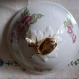 Antique porcelain sweet box from Limoges - William Guérin