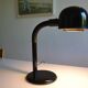 Black goose neck desk lamp ALDA 1980 Swedish Mid-Century