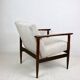 Vintage Light Grey Easy Chair, 1970s