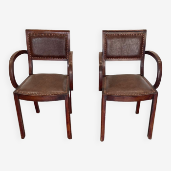 Old pair of armchairs 50s