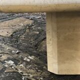 Vintage travertine coffee table