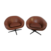 Pair of 60's armchairs