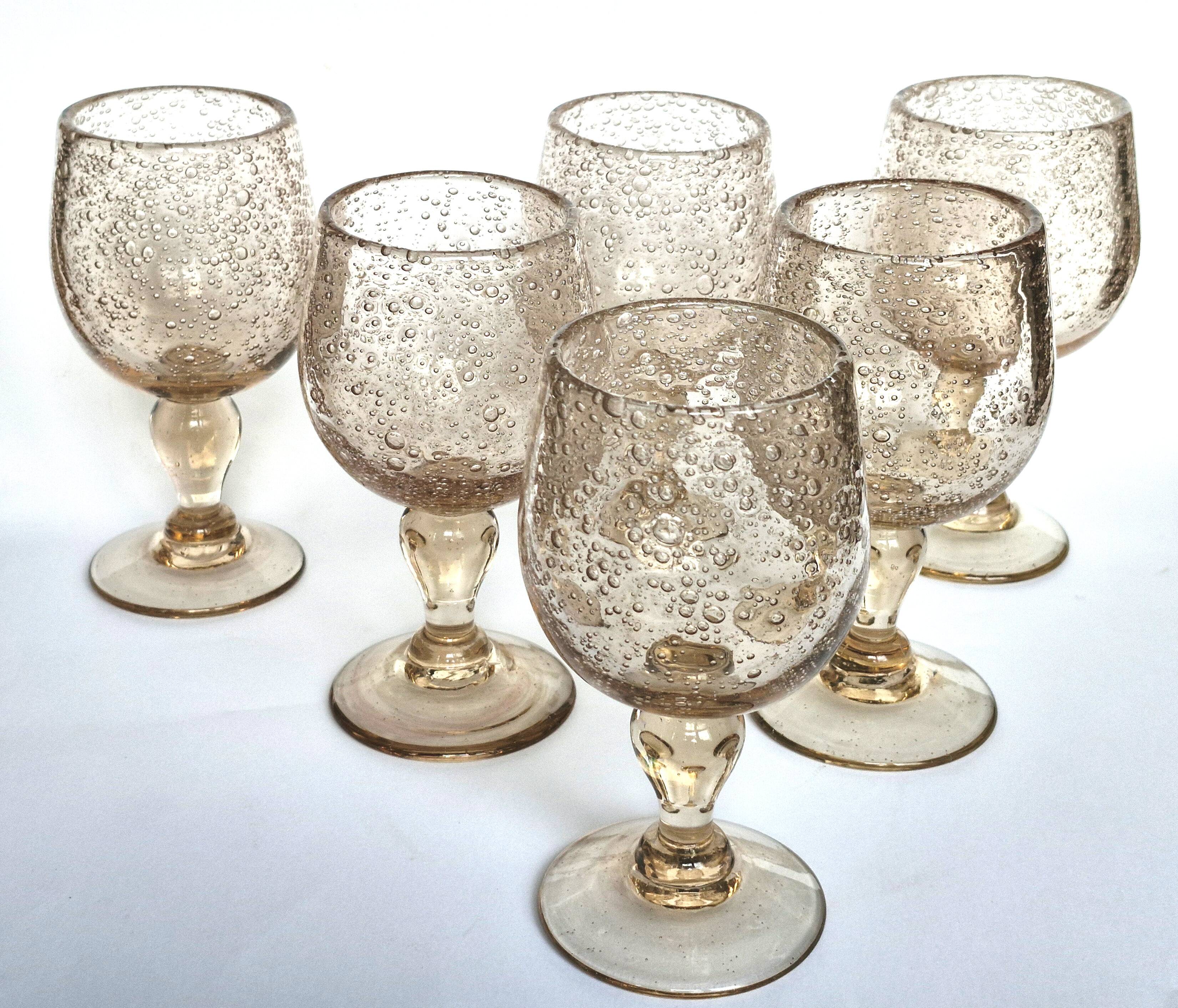 Bubble glasses from Biot