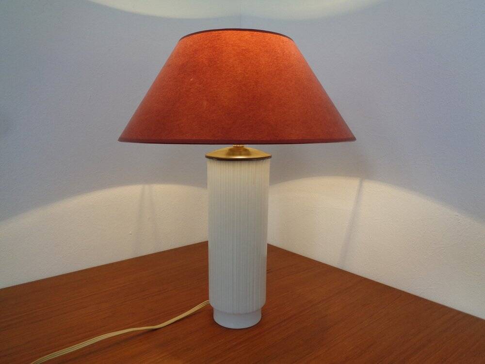 Porcelain table lamp from Rosenthal, Germany, 1960s.