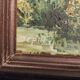 French vintage oil painting, signed Deputy