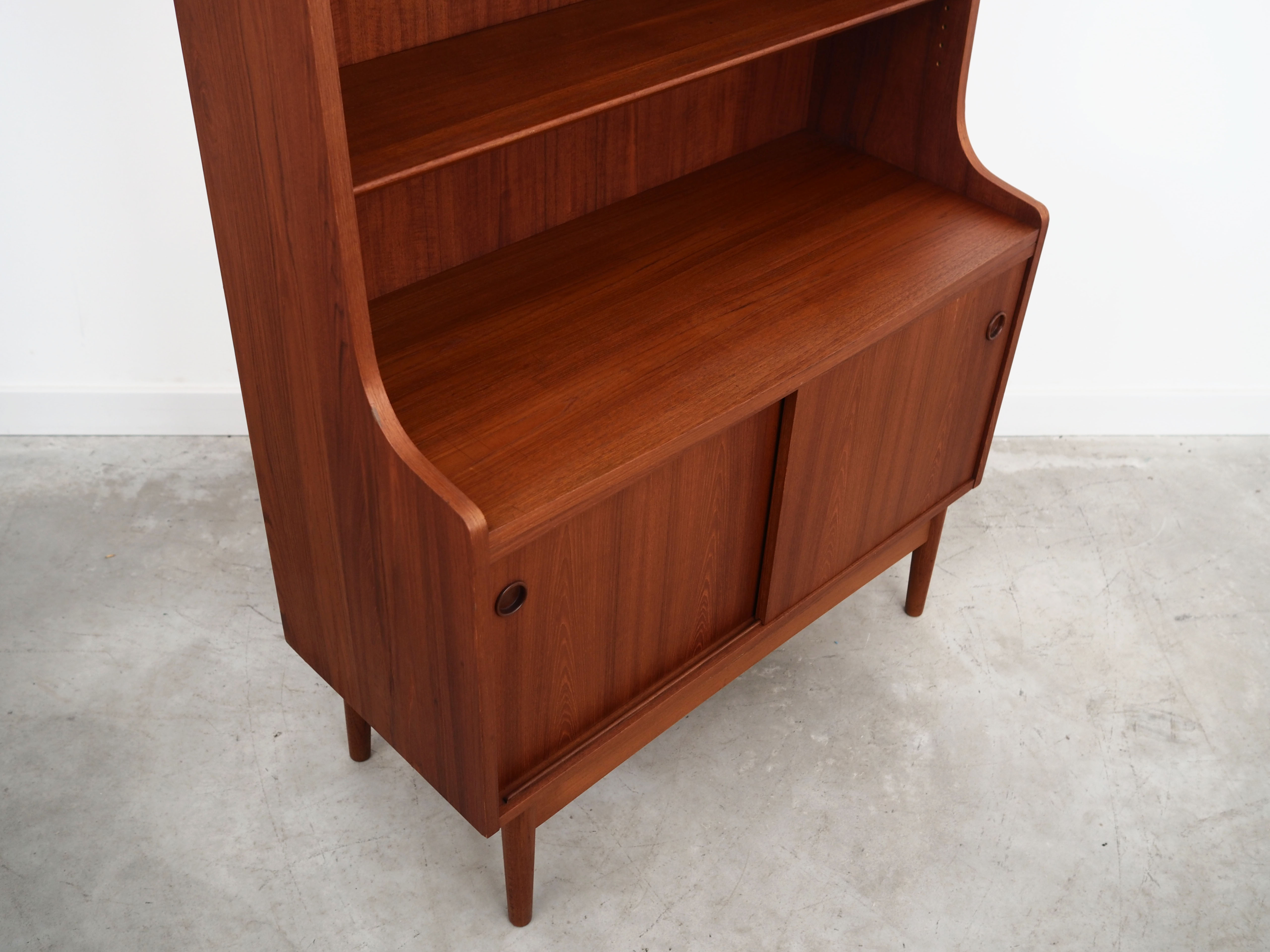Teak bookcase, Danish design, 1960s, designer: Johannes Sorth, production: Bornholm