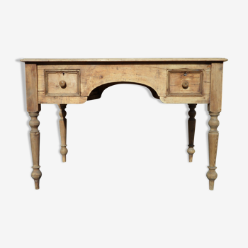 Bureau XIX bois brut provencal