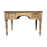 Bureau XIX bois brut provencal