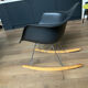 Black rocking chair - Charles Eames - Vitra