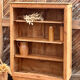 Ancient solid wood sideboard: bookshelf cabinet