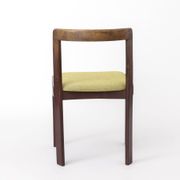 Set of 6 Vintage Lübke Dining Chairs, 1970s German Design, Stained Beech