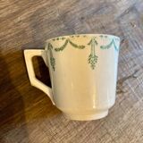 Gien opaque porcelain cup