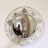 Miroir convexe en fer forgé, Angleterre années 1950
