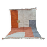 Handmade wool Berber rug 300X200 cm