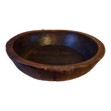 Grand plat en bois ancien