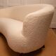 Curved sofa in the style of Maison & Jardin, 1940