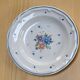 Lot 8 dessert plates provincial model bouquet 1980s