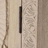 Armoire mangue 125x43x214 sculpture naturel