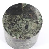 Green marble cylindrical bookhouse, 70s