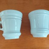 Brûlots en porcelaine blanche