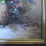 Oil on canvas signed