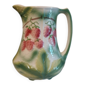 Old St Clément jug in slipware.