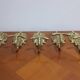 Set of 5 Brass Hooks