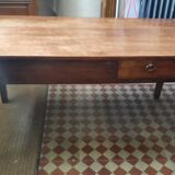 Farmhouse table and benches