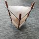 Wooden corner shelf: vintage
