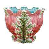 Barbotine pot cover