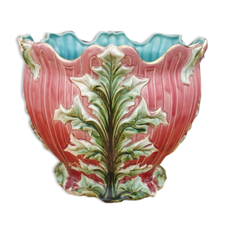 Barbotine pot cover